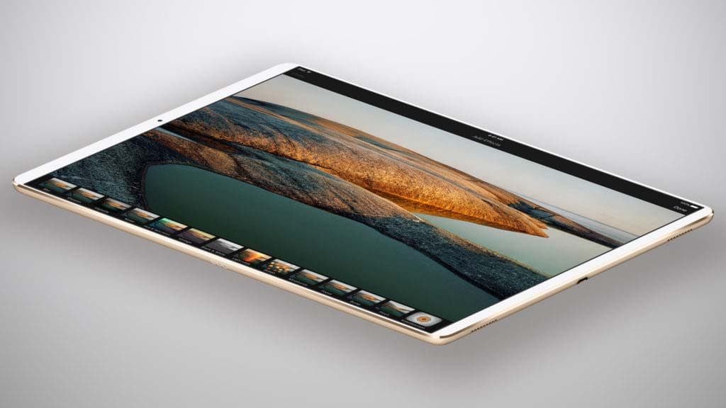 Планшет iPad Pro на презентации