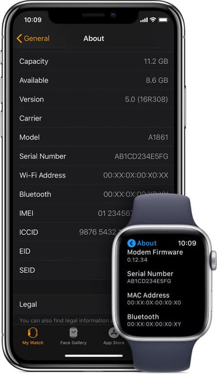 apple watch a1861