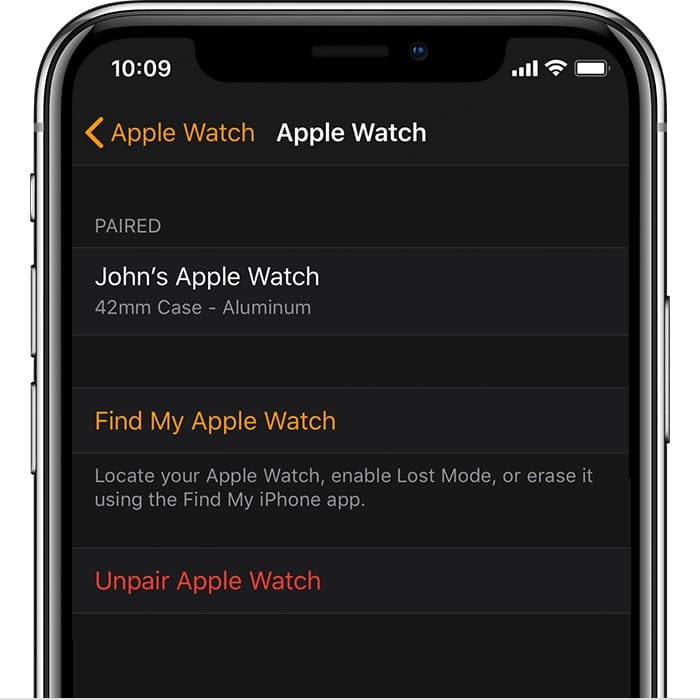 Как отвязать apple watch от чужого apple id